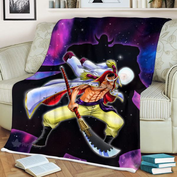 Plaid Edward Newgate Whitebeard One Piece 01 Couverture Plaid Polaire Plaid Canapé – Image 2