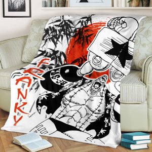 Plaid Franky One Piece 02 Couverture Plaid Polaire Plaid Canapé