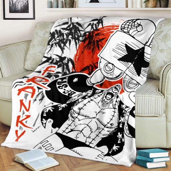 Plaid Franky One Piece 02 Couverture Plaid Polaire Plaid Canapé