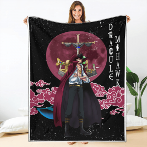 Plaid Dracule Mihawk One Piece 03 Couverture Plaid Polaire Plaid Canapé