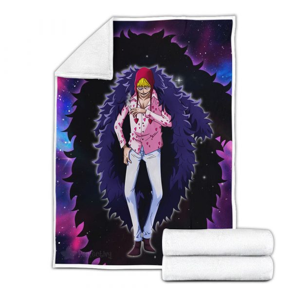 Plaid Donquixote Rosinante One Piece Couverture Plaid Polaire Plaid Canapé – Image 3