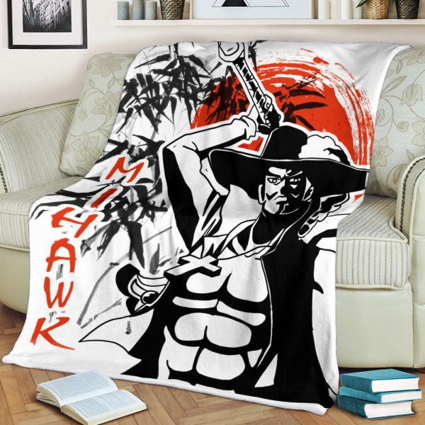 Plaid Dracule Mihawk One Piece 02 Couverture Plaid Polaire Plaid Canapé