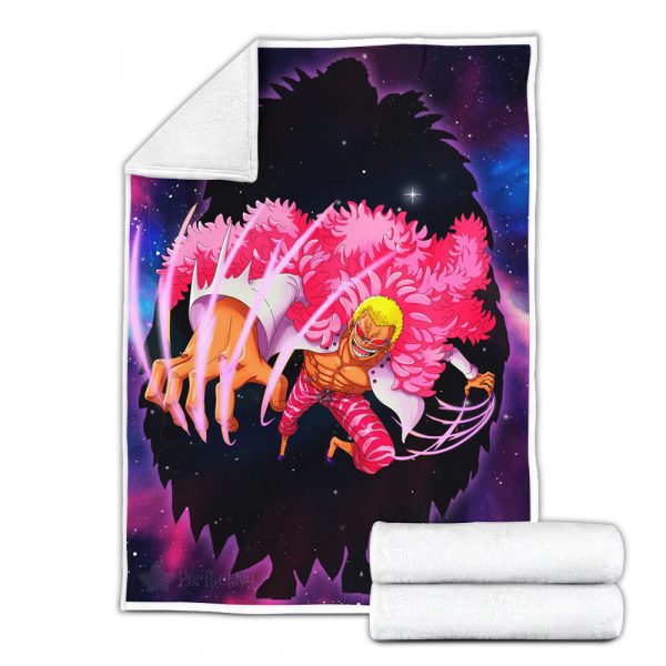 Plaid Donquixote Doflamingo One Piece 01 Couverture Plaid Polaire Plaid Canapé – Image 3