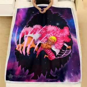 Plaid Donquixote Doflamingo One Piece 01 Couverture Plaid Polaire Plaid Canapé