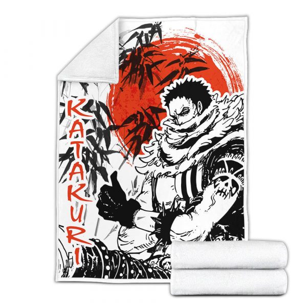 Plaid Charlotte Katakuri One Piece 02 Couverture Plaid Polaire Plaid Canapé – Image 2