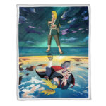 Plaid Deidara Naruto 02 Couverture Plaid Polaire Plaid Canapé