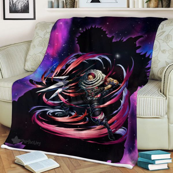 Plaid Charlotte Katakuri One Piece 01 Couverture Plaid Polaire Plaid Canapé – Image 2