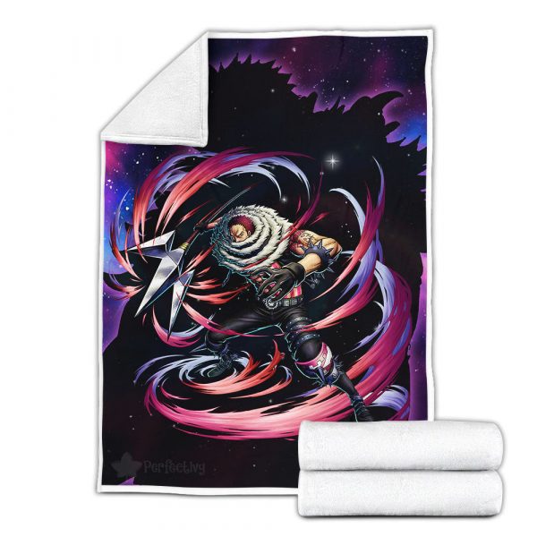 Plaid Charlotte Katakuri One Piece 01 Couverture Plaid Polaire Plaid Canapé – Image 3