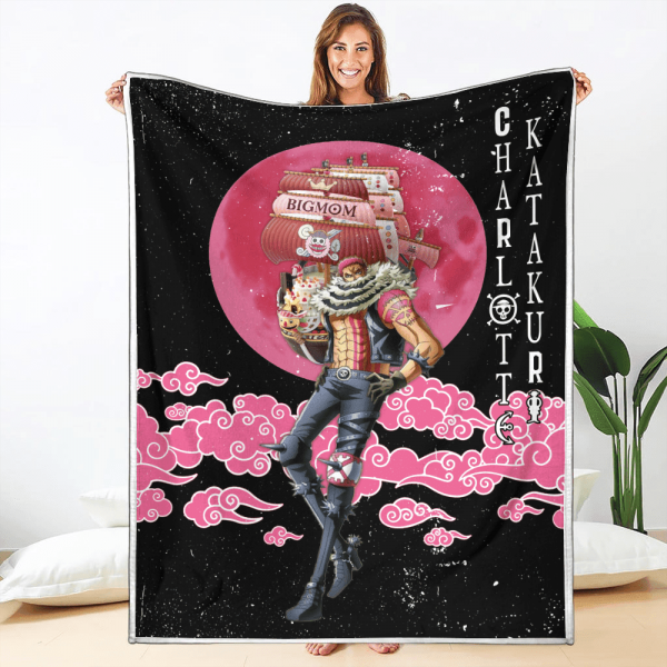 Plaid Charlotte Katakuri One Piece 03 Couverture Plaid Polaire Plaid Canapé