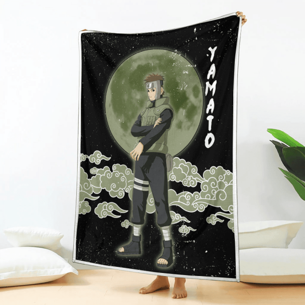 Plaid Konoha Yamato Naruto Couverture Plaid Polaire Plaid Canapé – Image 2