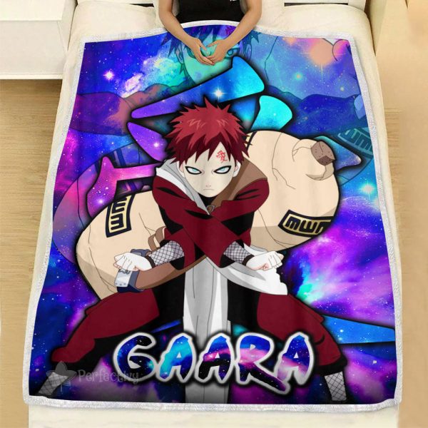 Plaid Gaara Naruto 03 Couverture Plaid Polaire Plaid Canapé – Image 2