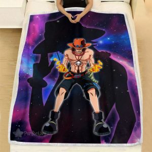 Plaid Portgas D. Ace One Piece 03 Couverture Plaid Polaire Plaid Canapé