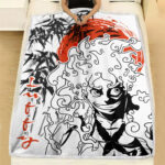 Plaid Monkey D. Luffy Gear 5 One Piece Couverture Plaid Polaire Plaid Canapé
