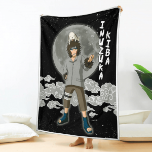 Plaid Inuzuka Kiba Naruto Couverture Plaid Polaire Plaid Canapé