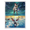 Plaid Gaara Naruto 02 Couverture Plaid Polaire Plaid Canapé