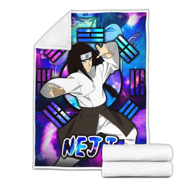 Plaid Hyuga Neji Naruto Couverture Plaid Polaire Plaid Canapé – Image 3