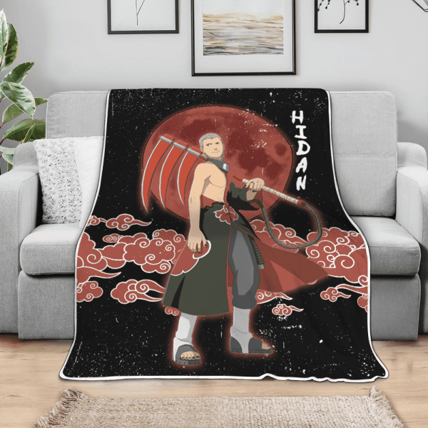 Plaid Hidan Naruto 04 Couverture Plaid Polaire Plaid Canapé – Image 3