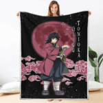 Couverture Giyuu Tomioka Demon Slayer Plaid Polaire Plaid Canapé