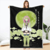 Couverture Mitsuri Kanroji Demon Slayer Plaid Polaire Plaid Canapé
