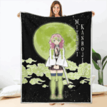 Couverture Mitsuri Kanroji Demon Slayer Plaid Polaire Plaid Canapé