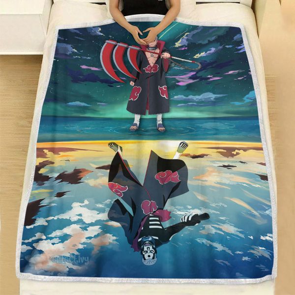 Plaid Hidan Naruto 02 Couverture Plaid Polaire Plaid Canapé – Image 2