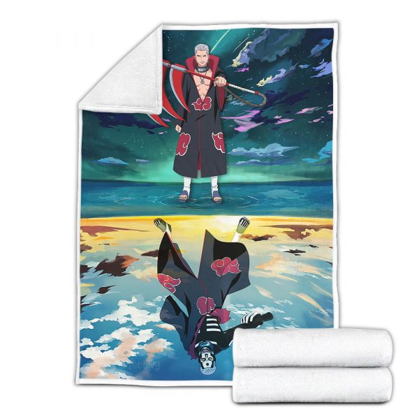 Plaid Hidan Naruto 02 Couverture Plaid Polaire Plaid Canapé – Image 3