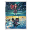 Plaid Hidan Naruto 02 Couverture Plaid Polaire Plaid Canapé