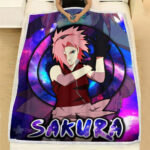 Plaid Haruno Sakura Naruto 01 Couverture Plaid Polaire Plaid Canapé