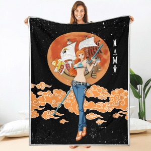 Plaid Nami One Piece 03 Couverture Plaid Polaire Plaid Canapé
