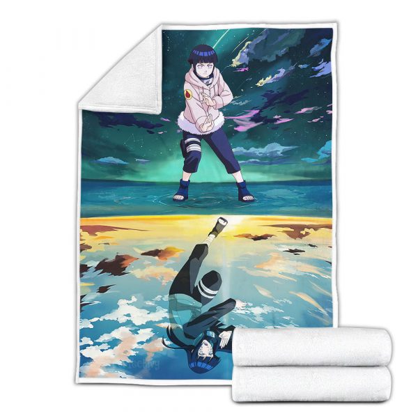 Plaid Hinata Hyuga Naruto 02 Couverture Plaid Polaire Plaid Canapé – Image 3