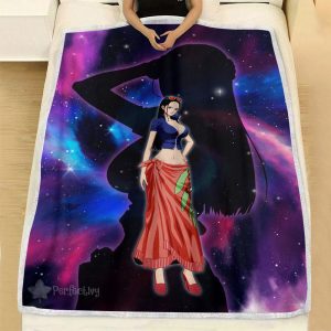 Plaid Nico Robin One Piece 01 Couverture Plaid Polaire Plaid Canapé