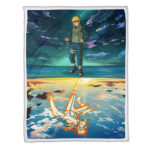 Plaid Minato Namikaze Naruto 02 Couverture Plaid Polaire Plaid Canapé