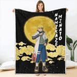 Plaid Namikaze Minato Naruto Couverture Plaid Polaire Plaid Canapé