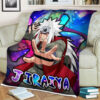 Plaid Jiraiya Naruto 02 Couverture Plaid Polaire Plaid Canapé