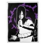 Plaid Orochimaru Naruto 01 Couverture Plaid Polaire Plaid Canapé
