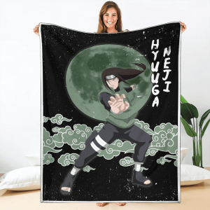 Plaid Neji Hyuga Naruto 03 Couverture Plaid Polaire Plaid Canapé