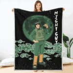 Plaid Might Guy Naruto 04 Couverture Plaid Polaire Plaid Canapé