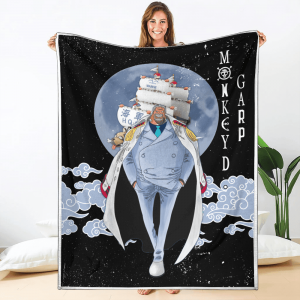 Plaid Monkey D. Garp One Piece Couverture Plaid Polaire Plaid Canapé