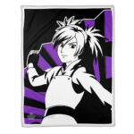 Plaid Temari Naruto 03 Couverture Plaid Polaire Plaid Canapé
