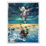 Plaid Jiraiya Hyuga Naruto Couverture Plaid Polaire Plaid Canapé