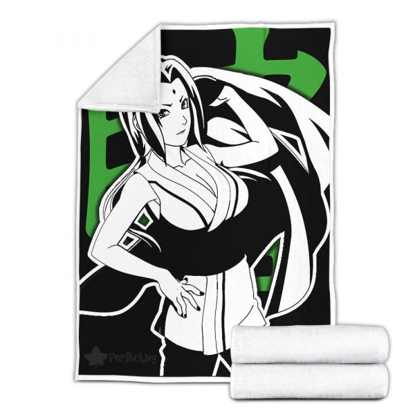 Plaid Tsunade Naruto 01 Couverture Plaid Polaire Plaid Canapé – Image 3