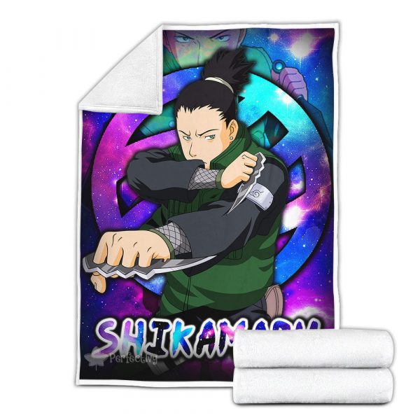 Plaid Shikamaru Nara Naruto 02 Couverture Plaid Polaire Plaid Canapé – Image 3