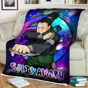 Plaid Shikamaru Nara Naruto 02 Couverture Plaid Polaire Plaid Canapé