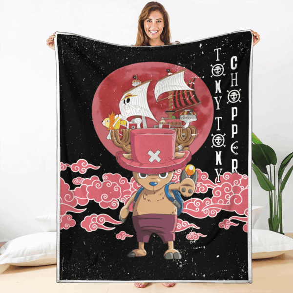 Plaid Tony Tony Chopper One Piece 01 Couverture Plaid Polaire Plaid Canapé