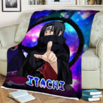 Plaid Uchiha Itachi Naruto 03 Couverture Plaid Polaire Plaid Canapé