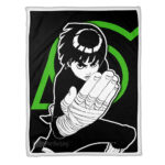 Plaid Rock Lee Naruto 01 Couverture Plaid Polaire Plaid Canapé