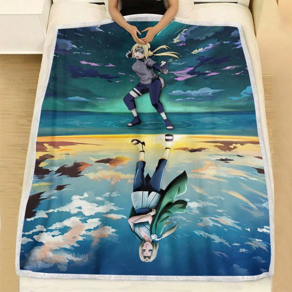 Plaid Tsunade Naruto 02 Couverture Plaid Polaire Plaid Canapé – Image 2