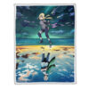 Plaid Tsunade Naruto 02 Couverture Plaid Polaire Plaid Canapé