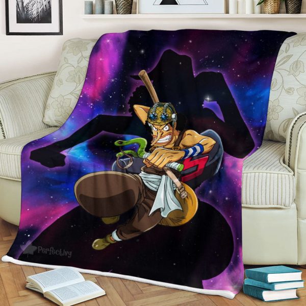 Plaid Usopp One Piece 02 Couverture Plaid Polaire Plaid Canapé – Image 2