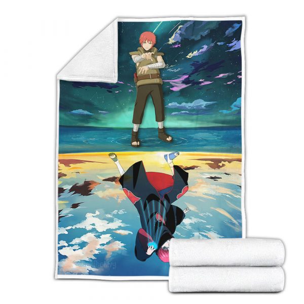 Plaid Sasori Naruto 01 Couverture Plaid Polaire Plaid Canapé – Image 3